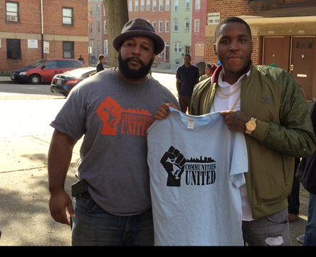 DLOW Visits with Baltimore residents at BCHD Violence Prevention Event